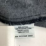 Eileen Fisher Jeans Dark Blue Denim Size Medium 5-Pocket 10” Rise Straight Leg Photo 8