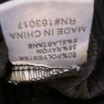 Princess Polly  Black Ribbed Knit Long Sleeve Tie Front Cut Out Crop Top Size 6 Photo 3