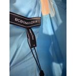 BCBGMAXAZRIA Blue One Shoulder Side Cutout Dress Size 0 Homecoming Glam NEW $348 Photo 5