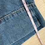 Anthropologie Pilcro Pleated Wide Leg Culotte Crop Denim Jeans | Light Wash | 29 Photo 6