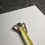 Rudy Red Dorothy Shoes Wizard Of Oz Glitter & Rhinestone Silver Tone Brooch Pin Photo 3