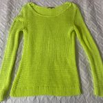 Gap Neon Green Knit Sweater Photo 0