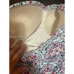 Helen Jon Halter Tankini Bikini Top Womens S RED Blue White Swimsuit Photo 7