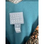 Rabbit Designs 16 Paisley Patchwork Midi Dress Boho Whimsigoth Fairy Grunge Green Photo 1