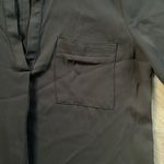 Ro & De  Long sleeve Dressy Shirt  Business Casual Black Top XS Photo 2