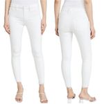 Good American  good legs white raw hem high waisted skinny jeans Size 14 Photo 1