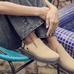 Dr. Martens Doc  Carlson Suede Mule Savannah Tan Slingback Straps Size 12 Mens 11 Photo 2