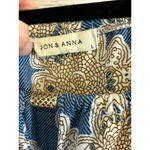 Jon & anna Women's Maxi Dress Size L Blue Floral Photo 6