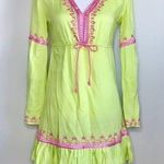 Vintage Moda International Summer Dress Green Size XS Photo 0