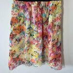 Kensie Silk Sundress Black Floral Watercolor New M Photo 3