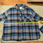 Aerie  BY ARITZA LONG SLEEVE WOMENS SHIRT PLAID NWOT
BLUE XL Photo 5