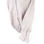 Madewell  Donegal Flannel Kentwood Oversized Shirt-Jacket Women's S Pink Ivory Photo 8