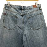 BDG URBAN OUTFITTERS Hi-Rise Light Wash Jeans Sz 33 Button Fly Slim Straight Photo 4