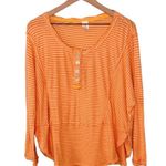 Free People  Hong Kong Henley Striped Shirt Photo 8