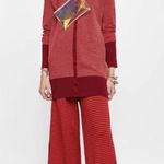 ZARA Knit Geometric Print Long Line Cardigan Woman Small Photo 1