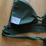 Kona Sol  Bikini Top Target Olive Strappy Size Medium Swim Summer Photo 5