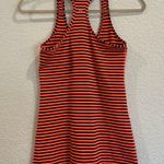 Lululemon Cool Racerback Tank in Classic Stripe - Luon Light - Orange and Black Photo 7