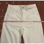 ZARA NWT High Rise Straight Decorative Seam Front Jeans, White, Sz. 6 Photo 6