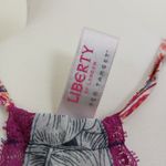 Liberty of London Babydoll Tank Women Medium Sheer Boho Floral Flowy Feminine Photo 3