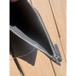 Rae Dunn  Makeup Bag Zippered Pouch Tassel Black Spell Out Wristlet Cosmetic NWOT Photo 4