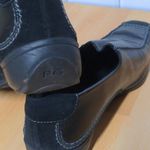 Paul Green Munchen Loafer Flat Shoes Black Slip On Driving UK 5 (US 7.5) Photo 4