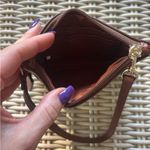 Coach  Signature C Leather Wristlet‎ Photo 4