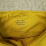 Athleta Ultimate Stash Pocket 7" Shorts Yellow Mustard High Rise Bike size XS Photo 7