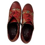 L'ATISTE L'Artiste Heeled Lace Up Red Shoe Octavius Womens Size 41 Photo 5