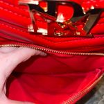 Badgley Mischka Backpack Red Studded Quilted Mini New With Tags Photo 6