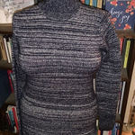 J Crew Mercantile heathered blue cowl neck slim XXS sweater Photo 0