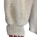 Pilcro Anthropologie  Teddy V-Neck Slouchy Pullover Tunic‎ Sweater Ivory Size XS Photo 9