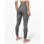 Lululemon  Align Pant II 25" Mini Heathered Herringbone Black & White | Size 4 Photo 1