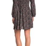 Angie Floral long sleeve mini dress. Size S Photo 0