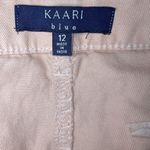 Kaari Blue Kaari Women's Peach Linen Blend Pants Size 12 Photo 5