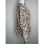 Forenza Brown Tan Marled Crew Neck Sweater Sz Medium Photo 3