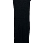 ZARA  Dark Gray Knit Ribbed Short Sleeve Midi Dress Size‎ S Photo 0