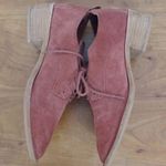 Wittner Suede Derby Ladies' Shoes Size 39 Red Photo 5