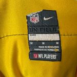Nike Green Bay Packers Aaron Rodgers Jersey  NFL Football Yellow Blue Size Medium Photo 4