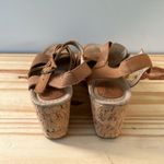 Sperry  | Top Sider Leather and Faux Cork Wedge Sandal sz 8.5 Photo 2