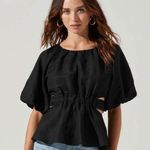ASTR  The Label Vendetti Puff Sleeve Top Photo 0
