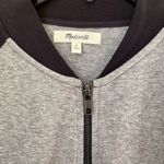 Madewell  Offline Navy Gray Bomber Jacket Size M Photo 3