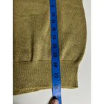 Leslie Fay Vintage Gold Metallic Knit Petite Top Made in Hong Kong 80s Photo 12