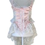 Vintage Coquette Lingerie White Size L Photo 1