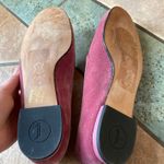 Jon Josef Womens Pink Velvet Vermont Ski Smoking Flat Gatsby Loafers Size 6 RARE Photo 10