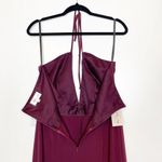 Katie May NWT Revolve  Never Cross Jumpsuit Split Leg Women's Burgundy XL $275 Photo 9