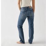 Free People Curvy Siren Low Rise Straight Leg Jeans women’s size 26 Photo 1