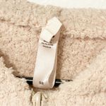 SKIMS Kim Kardashian  Size Small/Medium Cream Cozy Knit Zip Up Hoodie Photo 2