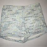 NWT $228 Womens Designer Worth New York Office Dress Shorts 10 Tweed Milly Multi White Photo 0
