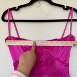 House Of CB 'Anabella' Fuchsia Lace Up Maxi Dress NWOT size S Photo 6