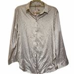 Victoria's Secret Victoria’s Secret button down sleep shirt Sz Med Photo 0